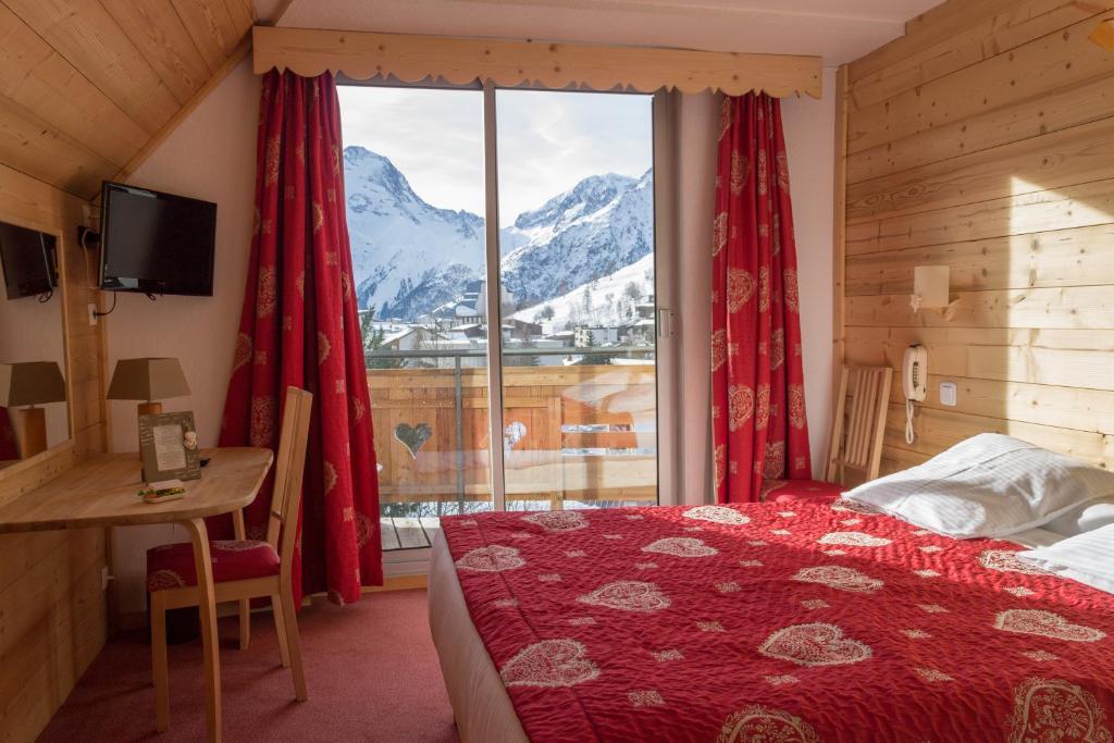 Hotel Adret Les Deux Alpes Pokoj fotografie